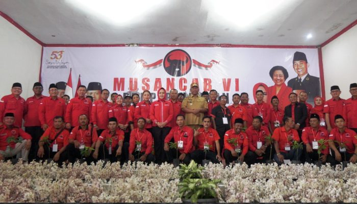 DPC PDI Perjuangan Lampung Tengah Gelar Musancab ke-VI, Perkuat Konsolidasi dan Regenerasi Kepemimpinan